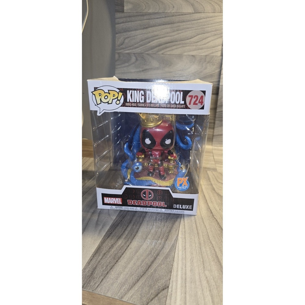 Funko Pop King DeadPool Deluxe #724